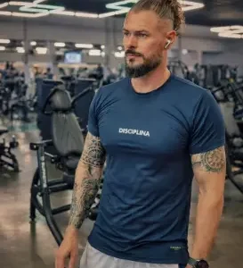 Camiseta Disciplina Marinho